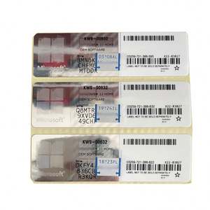 Etiqueta Adhesiva Plateada Original de Win11Home OEM COA, Etiquetas Físicas en Inglés, Etiqueta Adhesiva Plateada de Win10 Home COA, Garantía de 12 Meses - Product Image 1