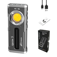 Linterna LED de Bolsillo AC05 Recargable por USB, Magnética, Potente, con Luz Lateral RGB, Impermeable, para Camping y Reparaciones