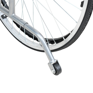 Kursi roda Manual sandaran belakang tinggi dengan desain datar penuh sandaran kaki angkat sandaran kaki dapat disesuaikan-untuk rehabilitasi - Product Image 6