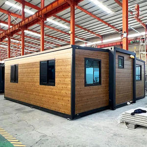 บ้านตู้คอนเทนเนอร์สำเร็จรูปแบบขยายได้หรูหรา40ft บ้านจิ๋วพร้อม3ห้องนอนสำหรับใช้ในสำนักงานและโรงแรม - Product Image 2