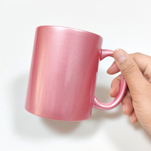 Mới thiết kế sáng tạo sang trọng kim loại màu 11oz cốc cà phê gốm thăng hoa khoảng trống uống cốc Ma Thuật - Product Image 6