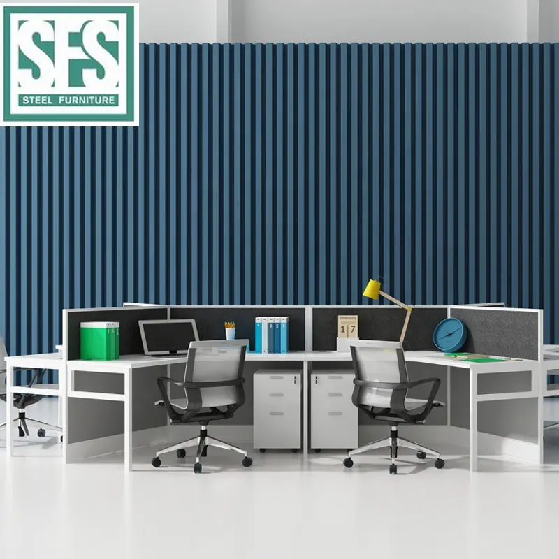 Di Legno Mobili per Ufficio Parete Divisoria per Ufficio di Design Dello Schermo Workstation Scrivania