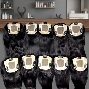 Extensiones de Cabello Humano Remy Indio 100% Natural Blessing, Ondulado, de 10 a 30 Pulgadas, Trama Doble a Máquina, Mejores Precios por Paquete - Product Image 3