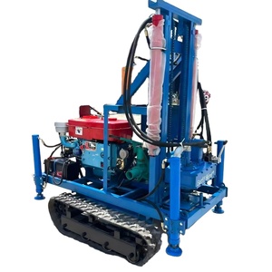 Trivella Portatile per Pozzi d'Acqua da Fabbrica, Profondità Massima 200m, Trivella Cingolata per Fori d'Acqua, Macchina Perforatrice con Certificazione CE e ISO - Product Image 1