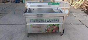 304ss Lechuga Cebolla Tomate Hoja Vegetal Vortex Máquinas de limpieza/Lavadora Automática de Burbujas de Verduras, Máquina de Limpieza de Vórtice de Verduras, De La Marca, De La Marca - Product Image 4