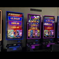 Machine d'arcade rotative à 3 rouleaux Fruit Spin avec distributeur de billets et pièces pour parc d'attractions