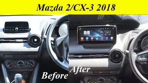 KLYDE KD-1130 4/64 go 10.25 pouces écran tactile <span class=keywords><strong>Android</strong></span> 12 autoradio pour MAZDA CX-3 2018-<span class=keywords><strong>2019</strong></span> avec joystick rectangulaire - Product Image 6