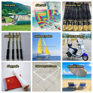 ก้านเสาไฟเบอร์กลาส GRP มีความแข็งแรงสูงป้องกันการกัดกร่อน - Product Image 6