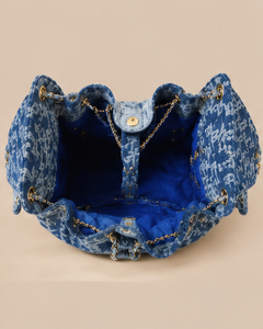 Bolso de hombro de mezclilla personalizado directo de fábrica, bolso cruzado de lujo impermeable y portátil para mujer - Product Image 4