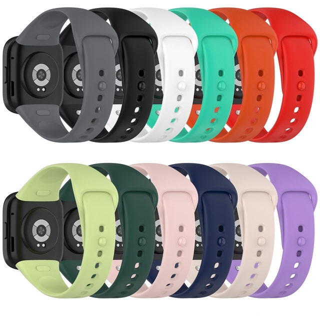 Silicone Strap Wristband for Redmi Watch 3 Sport Bracelet Replacement Strap for Xiaomi Redmi Watch 3 Watch Band Accessories