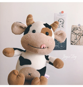 Vente en gros Vache mignonne en peluche dessin animé en peluche et peluche pour enfants - Product Image 2