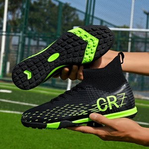 Botas de Fútbol Profesionales para Hombre, Estilo <span class=keywords><strong>Baloncesto</strong></span>, para Terreno Firme, con Logotipo Personalizado OEM de Fábrica, Más Vendidas - Product Image 3