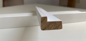 <span class=keywords><strong>2025</strong></span> phong cách mới trắng gesso tráng cửa gỗ thông khung jamb với khắc dòng trang trí đúc cho khách sạn & Bệnh viện cửa tường - Product Image 5