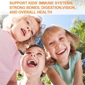 Vitaminas diarias de marca privada OEM OM para niños adultos Gomitas multivitamínicas sin azúcar Probióticos de hierro Omega 3 Vitaminas C <span class=keywords><strong>B</strong></span> Complex - Product Image 4