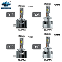 Faros Led D8s Bombilla CSP Canbus 12V Foco D1S D2S D3S D4S D5S D8S Luces 6000K Auto Car Kit Xenon Led Faros