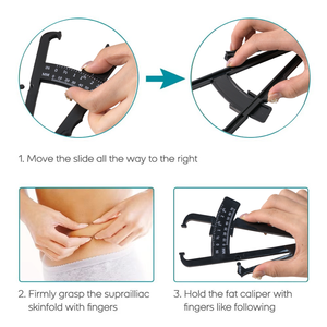 انخفاض الشحن الفرجار plicetror المهنية الجسم الدهون الفرجار Skinfold - Product Image 3