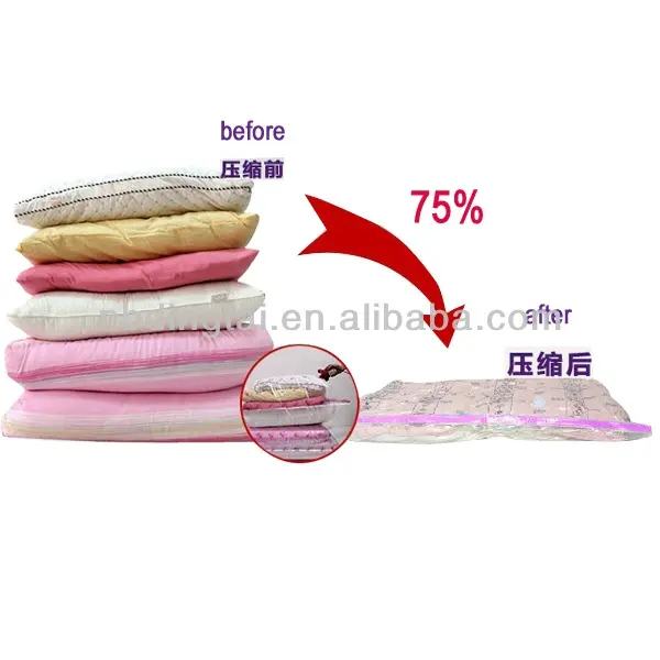 blanket storage vacuum bag/closet organizer/ new product for 2014