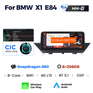 ID8 680 Android 13 schermo BT 5.0 Car-play <span class=keywords><strong>Player</strong></span> Stereo <span class=keywords><strong>Audio</strong></span> per BMW X1 E84 2009-2015 auto WIFI GPS Android autoradio - Product Image 6