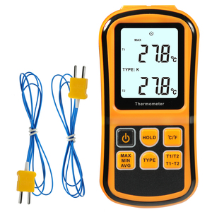 Gm1312 kỹ thuật số cặp nhiệt điện nhiệt kế chuyên nghiệp Nhiệt độ <span class=keywords><strong>Tester</strong></span> với LCD đèn nền - Product Image 1