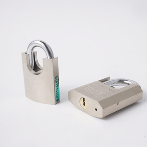 Cadenas carré en fer robuste haute sécurité pour volet roulant, idéal pour magasin, entrepôt, garage, anti-perçage, à clé, direct usine - Product Image 1