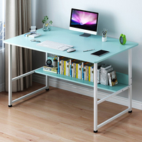 Simple et économique petit bureau d'ordinateur moderne chambre étudiant apprentissage table d'étude de simple et Double couche