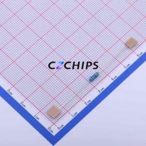 ตัวต้านทานแบบ Through-Hole (THT) รุ่น RN1/4W2K4FT/BA1 ขนาด D2.4xL6.4 มม. ฟิล์มโลหะ 2.4kΩ 1% 250V - Product Image 2