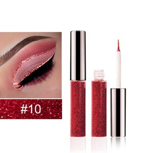 Nouveautés Eyeliner pailleté métallique longue durée imperméable, fard à paupières scintillant, eyeliner liquide pailleté - Product Image 1