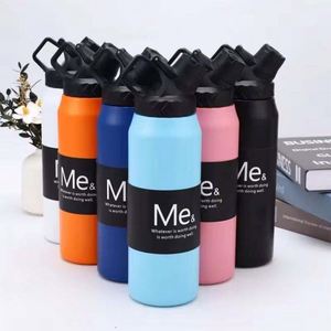 Thermos de grande capacité 750 ml 950 ml en acier inoxydable 304, tasse thermique pour la randonnée, les voyages et les sports - Product Image 2