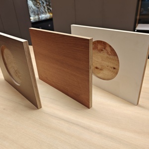 Panneaux de cloison modernes en bois massif d'eucalyptus et contreplaqué, étanches, en bouleau collé E0 sans formaldéhyde, pour hôtels et salons - Product Image 3