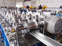 Machine de formage de rouleaux de volets roulants à vitesse rapide OEM Laminoir à froid usagé pour l'acier avec composants de base Moteur de roulement