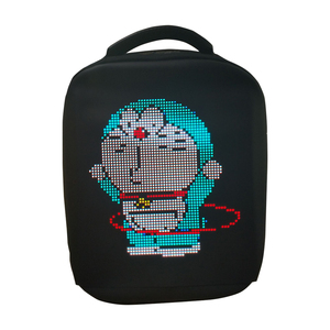 Sac à dos créatif de troisième génération à écran LED, publicité mobile en plein air, sac à dos étanche, connexion Bluetooth - Product Image 1