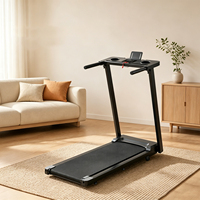 Tapis de course motorisé compact pour la remise en forme en appartement et l'exercice quotidien à domicile