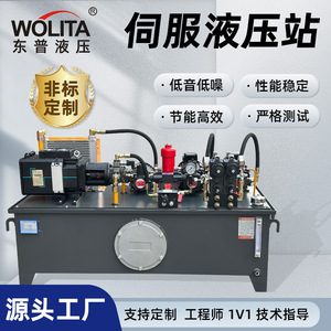 Unidad de Potencia Servo Hidráulica Wollit de 20 Bares, Sistema de Alta y Baja Presión de Hierro Fundido para Máquina de Moldeo por Inyección - Product Image 5