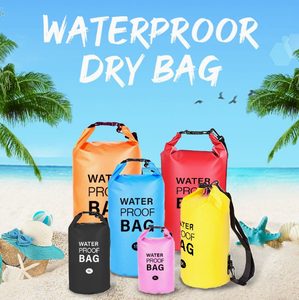 Factory Wholesale Waterproof <b>Dry</b> <b>Bag</b> 2L 3L 5L 10L 15L <b>20L</b> 30L IPX6 PVC Floating Sack for SwimmingBag DriftingBag & Outdoor Use - Product Image 2