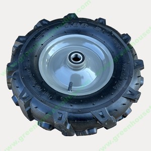 Roue et <span class=keywords><strong>pneu</strong></span> en caoutchouc pneumatique de <span class=keywords><strong>16</strong></span> pouces 4.00-8 <span class=keywords><strong>Pneu</strong></span> et roue de brouette - Product Image 3