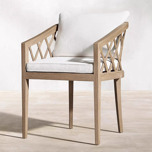 Teak Modern Outdoor Dining Set <b>Table</b> Chairs for Hotel & Villa Use Luxury Patio Furniture ZL-T6049 Teak Outdoor Furniture Set ZL- - Product Image 3