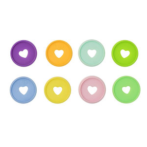 <span class=keywords><strong>Anneaux</strong></span> de <span class=keywords><strong>reliure</strong></span> en plastique transparents colorés en forme de cœur pour système de <span class=keywords><strong>reliure</strong></span> à disques pour albums et carnets à feuilles mobiles - Product Image 6