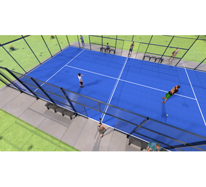 Cancha de Pádel Panorámica de Lujo con Pilares de Vidrio, Centro Profesional de Pádel Phuoc Thinh, Oferta Global - Product Image 1