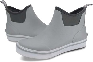 Bottes <span class=keywords><strong>de</strong></span> pont pour hommes cuissardes <span class=keywords><strong>de</strong></span> pêche en caoutchouc imperméables chaussures <span class=keywords><strong>de</strong></span> cheville courtes pour la navigation <span class=keywords><strong>de</strong></span> plaisance activités <span class=keywords><strong>de</strong></span> plein air taille 7-14 conception antidérapante - Product Image 3