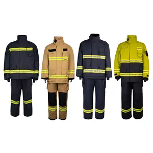 2023 cina uniforme da pompiere all'ingrosso tute da pompiere EN469 Nomex abbigliamento antincendio