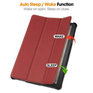 Étui de protection en cuir PU de qualité supérieure <span class=keywords><strong>pour</strong></span> <span class=keywords><strong>tablette</strong></span> Amazo Fire HD <span class=keywords><strong>10</strong></span> 2023 <span class=keywords><strong>10</strong></span>,1 <span class=keywords><strong>pouces</strong></span>, avec fonction de mise en veille/réveil automatique et fermeture magnétique - Product Image 3