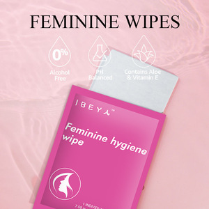 Toallitas de higiene femenina Ibeya, 7.08 pulgadas x 5.5 pulgadas, fórmula vegetal, seguras de usar, 20 unidades - Product Image 4