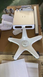 铝合金医用移动推车可调台面，大储物篮 - Product Image 5