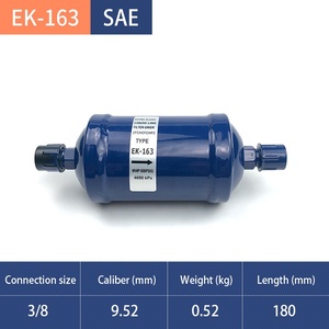 Filtro Secador Soldado con Rosca de 3/8" EK-163S para Compresores de Aires Acondicionados de Uso Doméstico Condición Nueva - Product Image 3