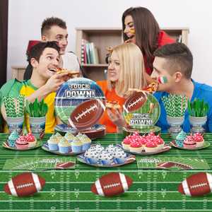 Juego <span class=keywords><strong>de</strong></span> Vajilla para el Día del Partido <span class=keywords><strong>de</strong></span> Fútbol, Cenas, Almuerzos, Dulces y Pasteles para Fiestas <span class=keywords><strong>de</strong></span> Cumpleaños - Product Image 4