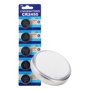 Batterie <span class=keywords><strong>CR</strong></span> <span class=keywords><strong>2450</strong></span> de haute qualité <span class=keywords><strong>3V</strong></span> 600mah batterie bouton au lithium CR1025 CR1220 CR1620 CR2025 CR2032 peut être personnalisé <span class=keywords><strong>pile</strong></span> bouton - Product Image 1