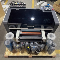 Terbaru 2 In 1 A1 A2 A3 Led Otomatis Flatbed Printer Uv Dtf Printer Film Mesin Cetak Dtf Uv Printer
