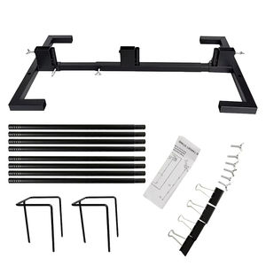 Support de cible en acier Daqin 2025, nouveau modèle, portable, en métal, avec papier cible remplaçable, multifonctionnel, pour le tir en plein air et le camping - Product Image 3