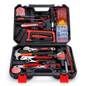 Juego de herramientas profesionales para el hogar, kit de herramientas de mano, CR-V, 108 Uds.