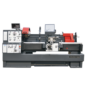 Tour horizontal industriel robuste bibo C6241 modèle 2000 avec résistance à l'usure – Meilleure vente de tour à métaux - Product Image 1